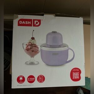 Dash Purple Ice Cream Maker